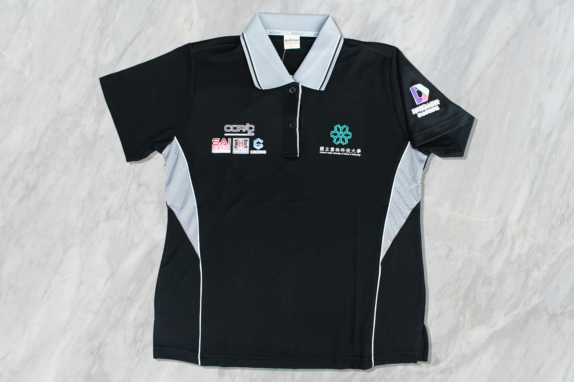 國立雲林科技大學-客製化拚色POLO衫 - 創八製衣(台北店)的作品案例
