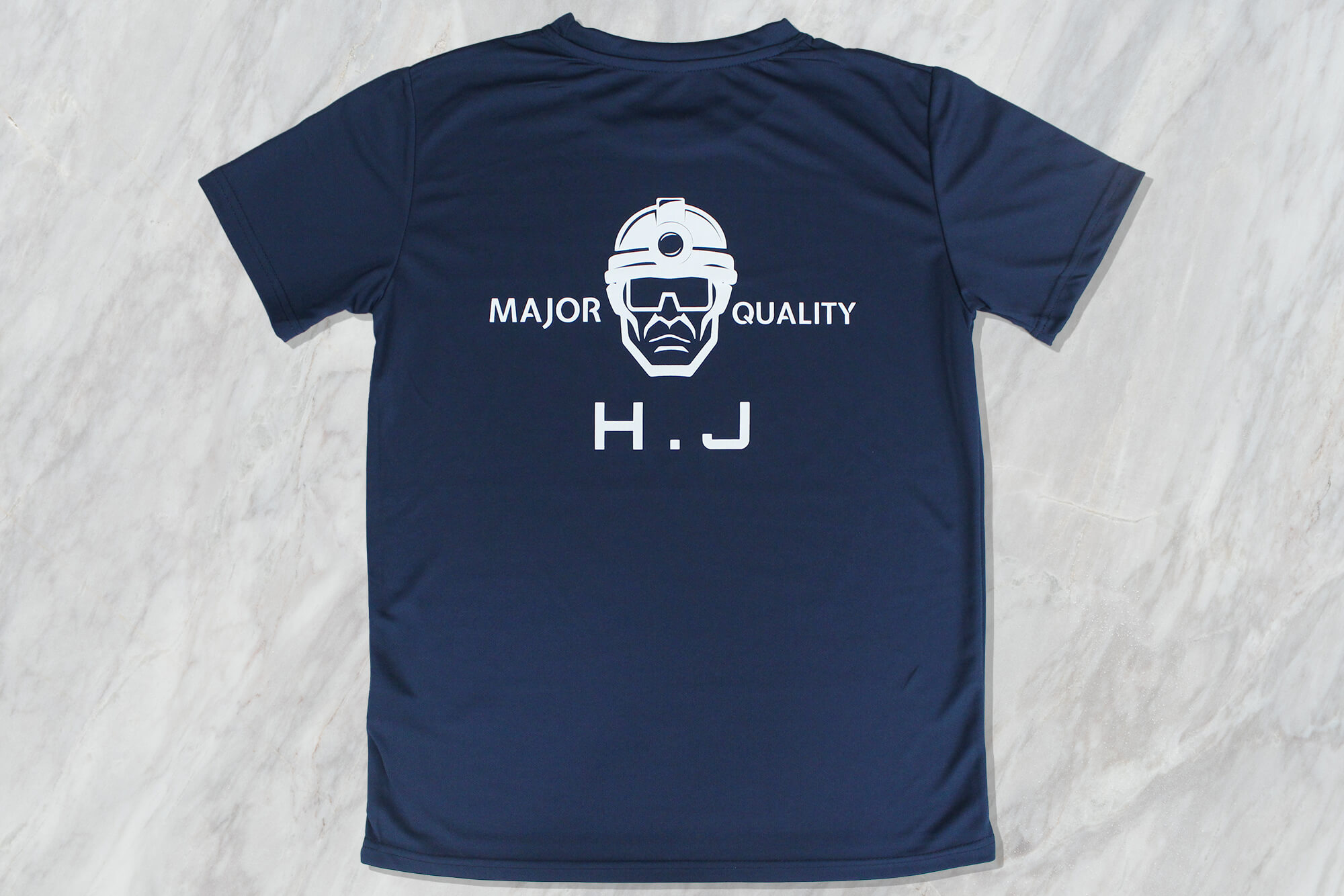 鴻進鋼鋁門窗-客製化排汗制服短T - 第2張圖片