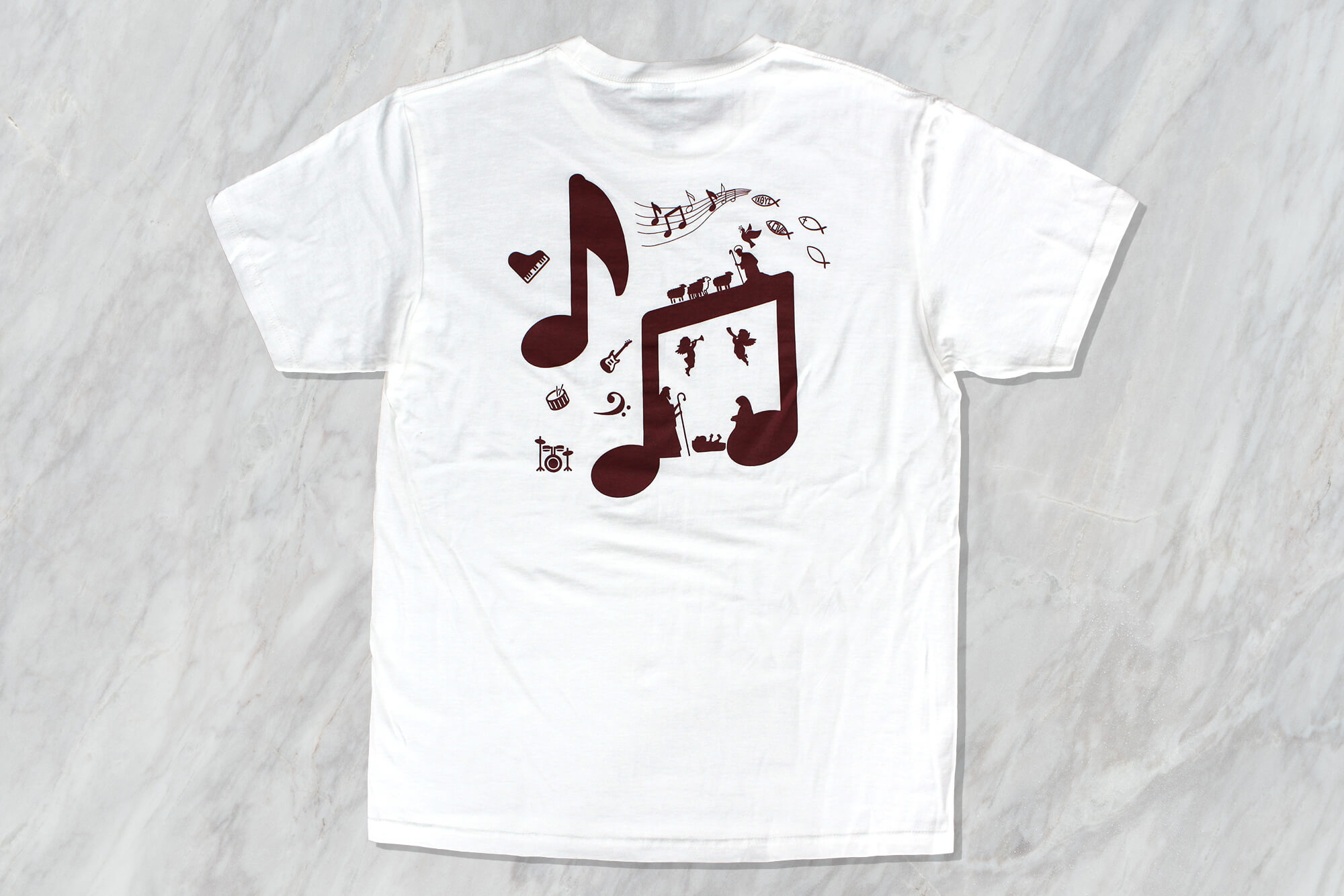 熊熊烈火敬拜-客製化棉質短袖T恤 - 第2張圖片