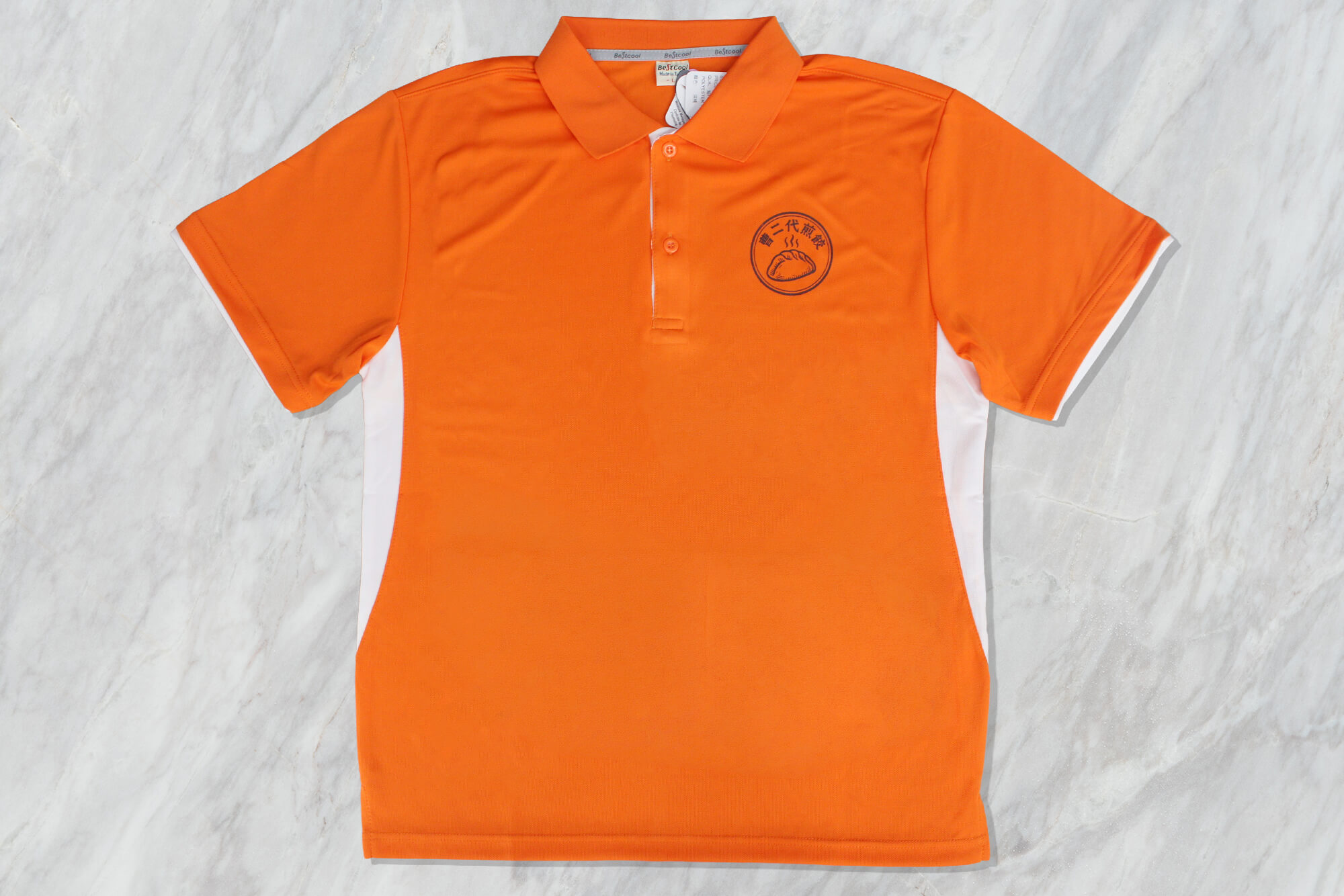 曹二代煎餃-客製化拚接POLO衫 - 台北團體服製作、台北班服製作 - 創八製衣(台北店)的作品案例