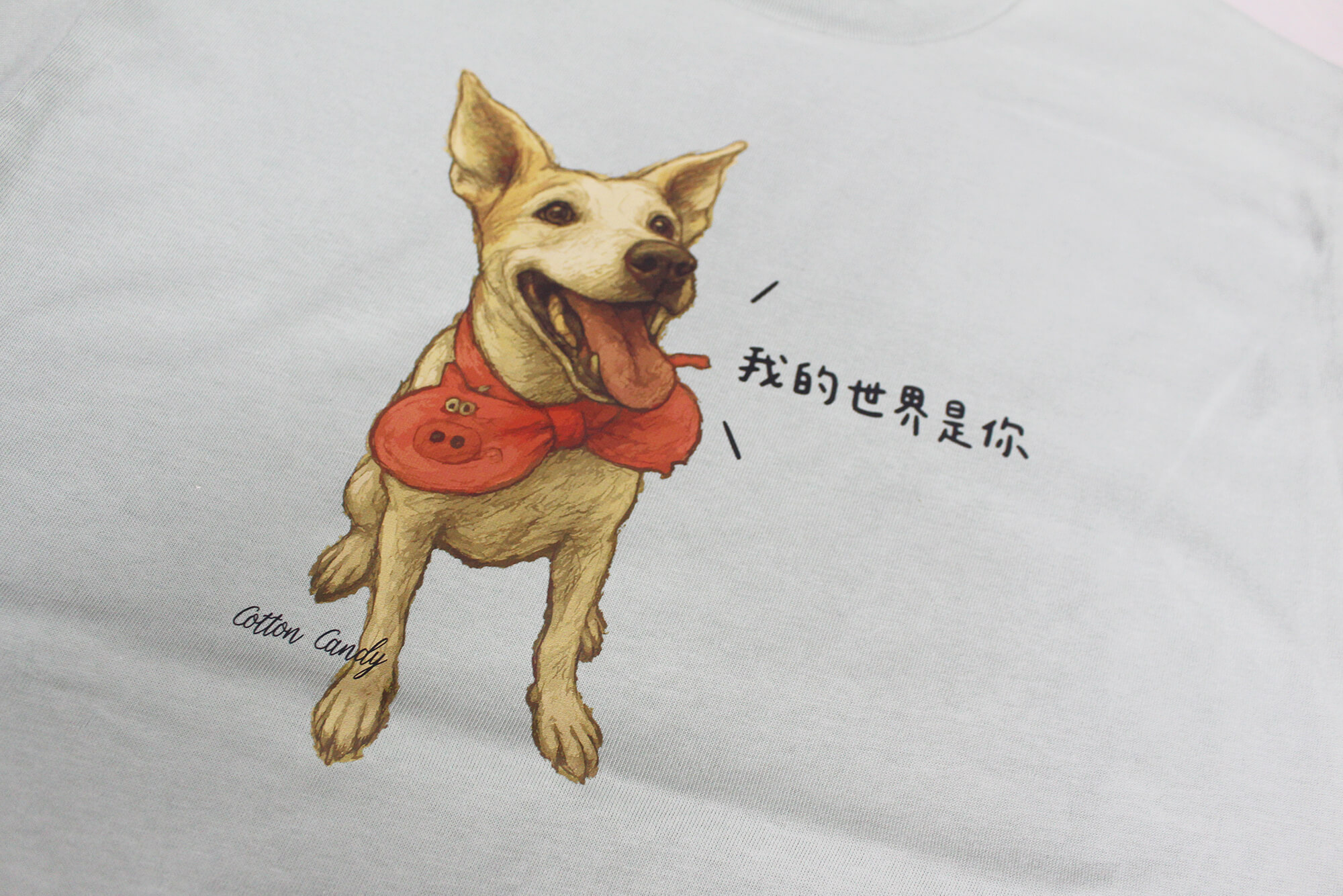 我的世界是你-客製化棉質短T - 台北團體服製作、台北班服製作 - 創八製衣(台北店)的作品案例